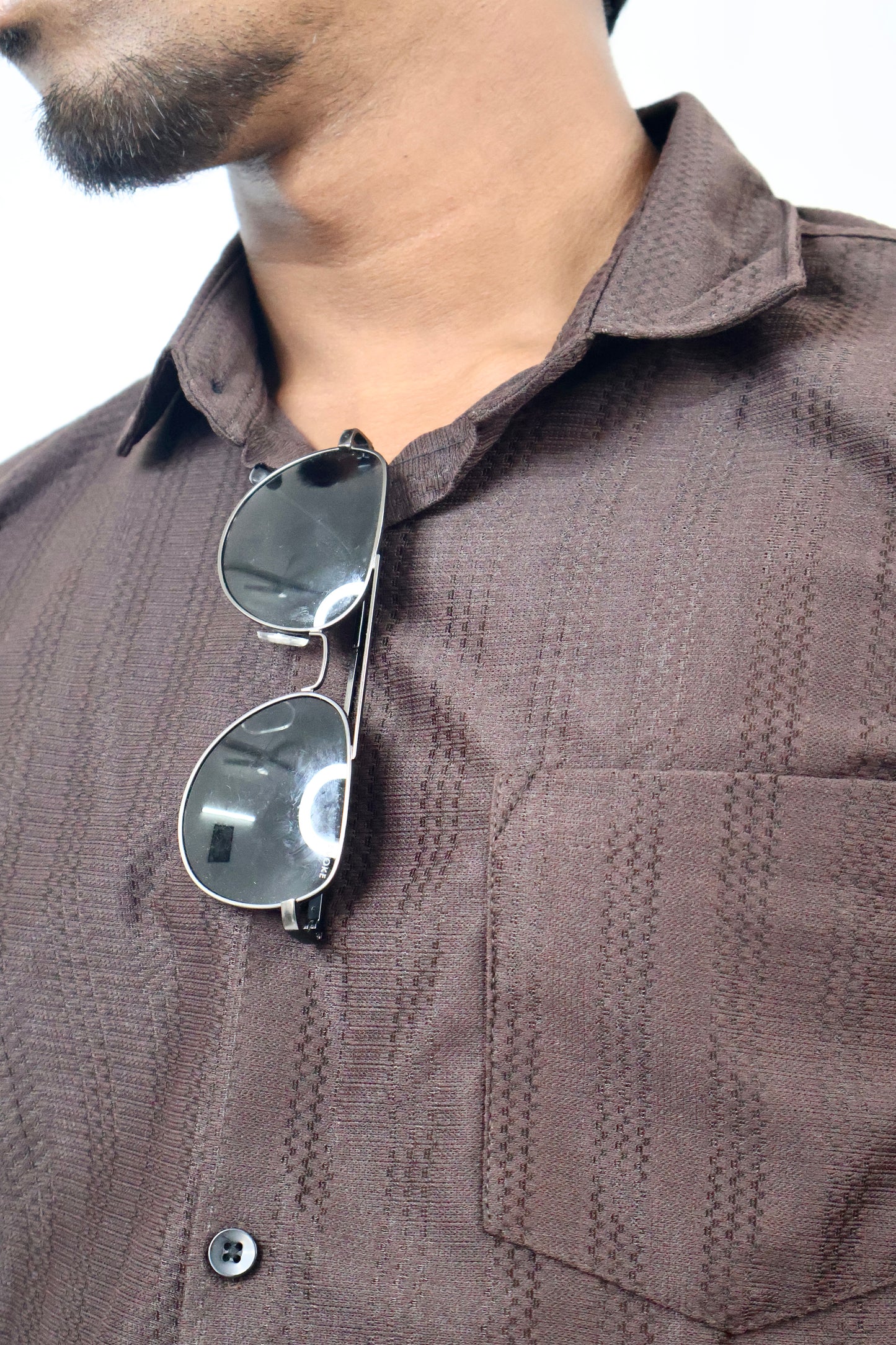 Brown texture Shirt