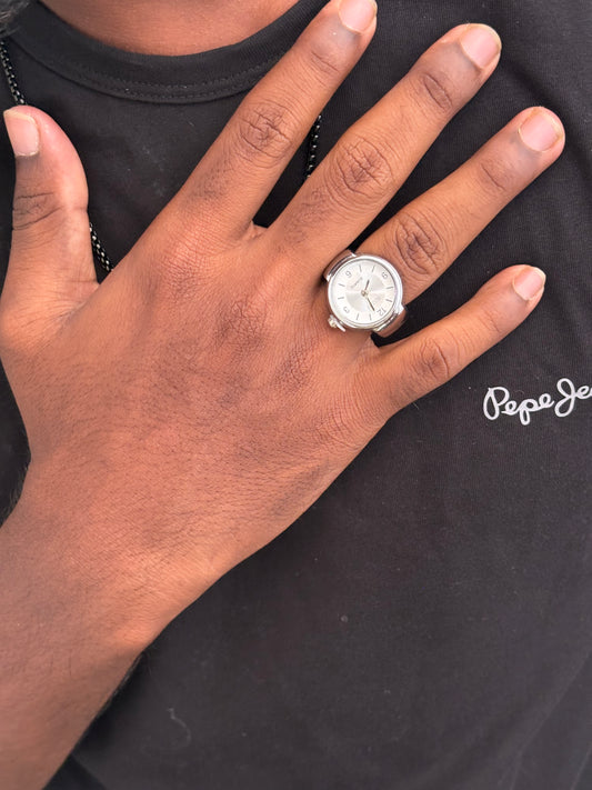 Adjustable Ring Watch