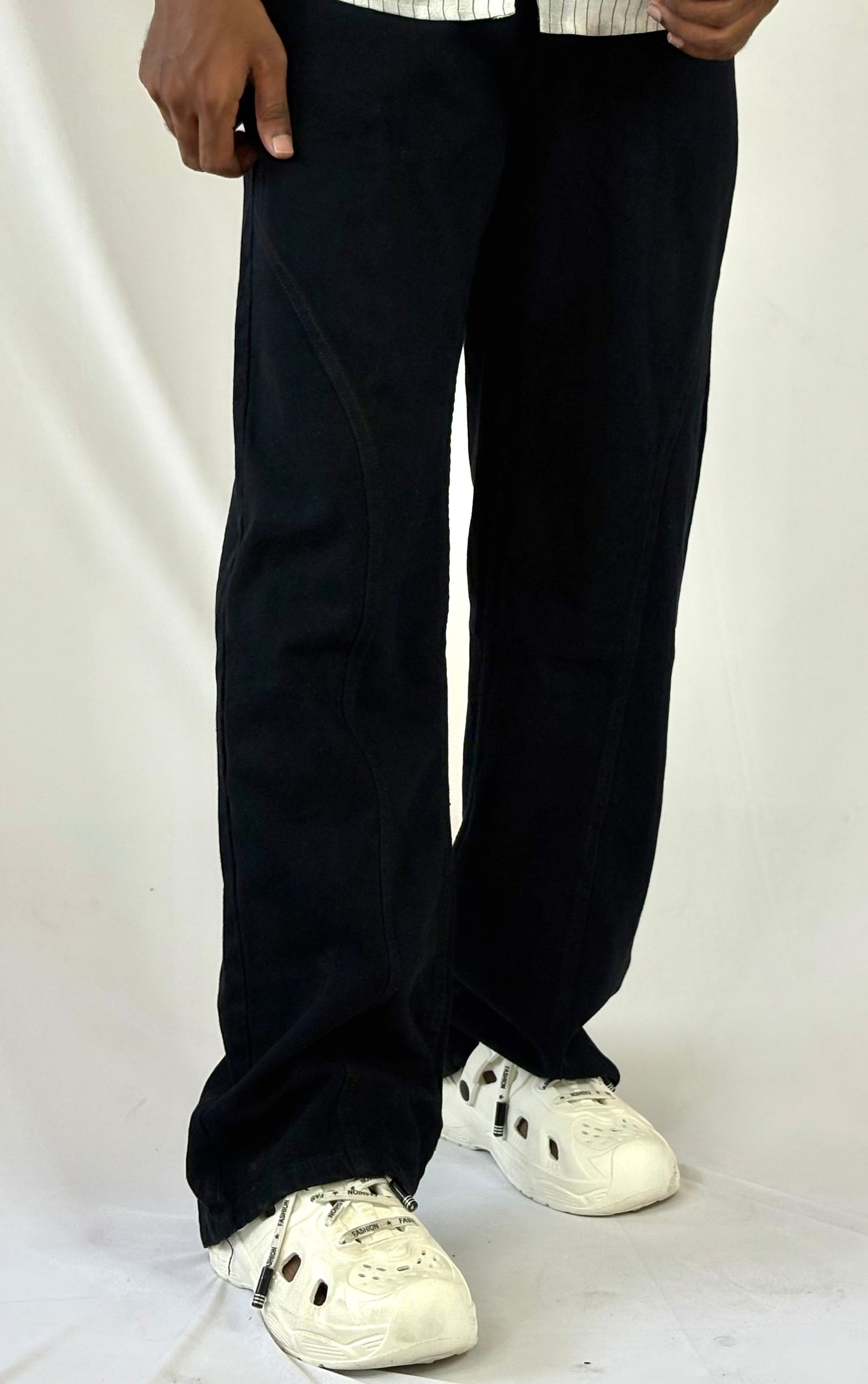 Baggy-Black jean