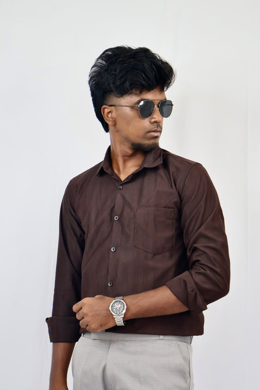 Brown texture Shirt