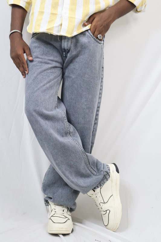 Grey Mom fit Jean