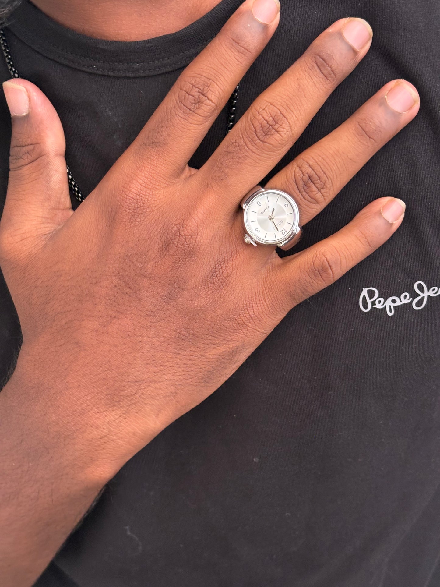 Adjustable Ring Watch