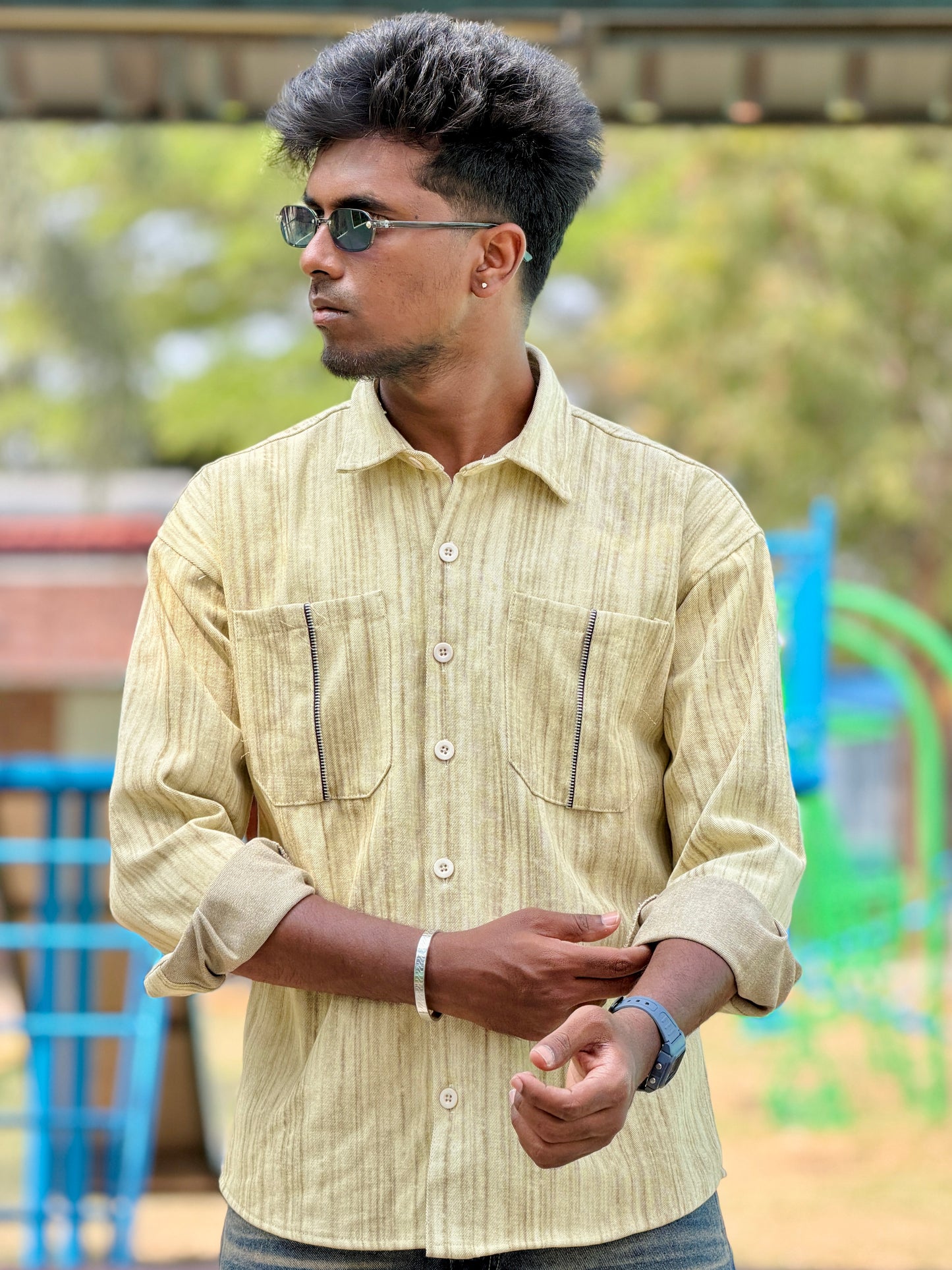 Bubble Printed Shirt