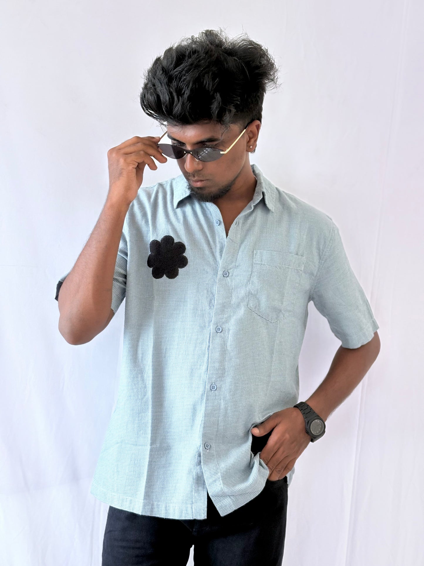 Cropped shirt
