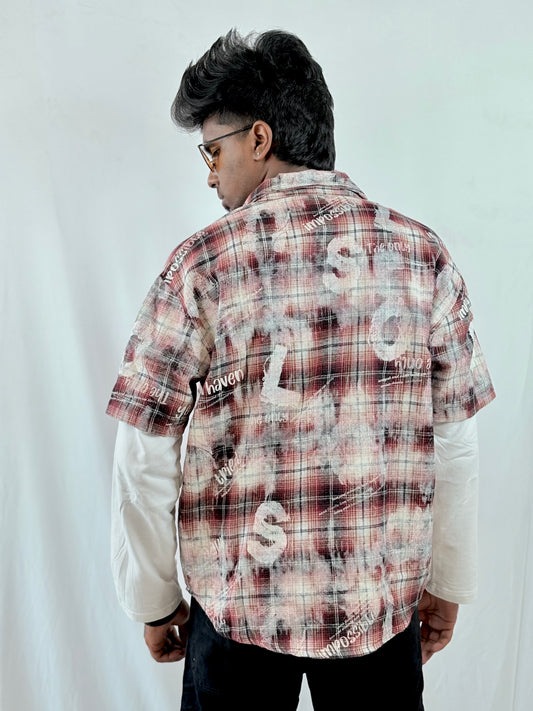 Acid wash shirt