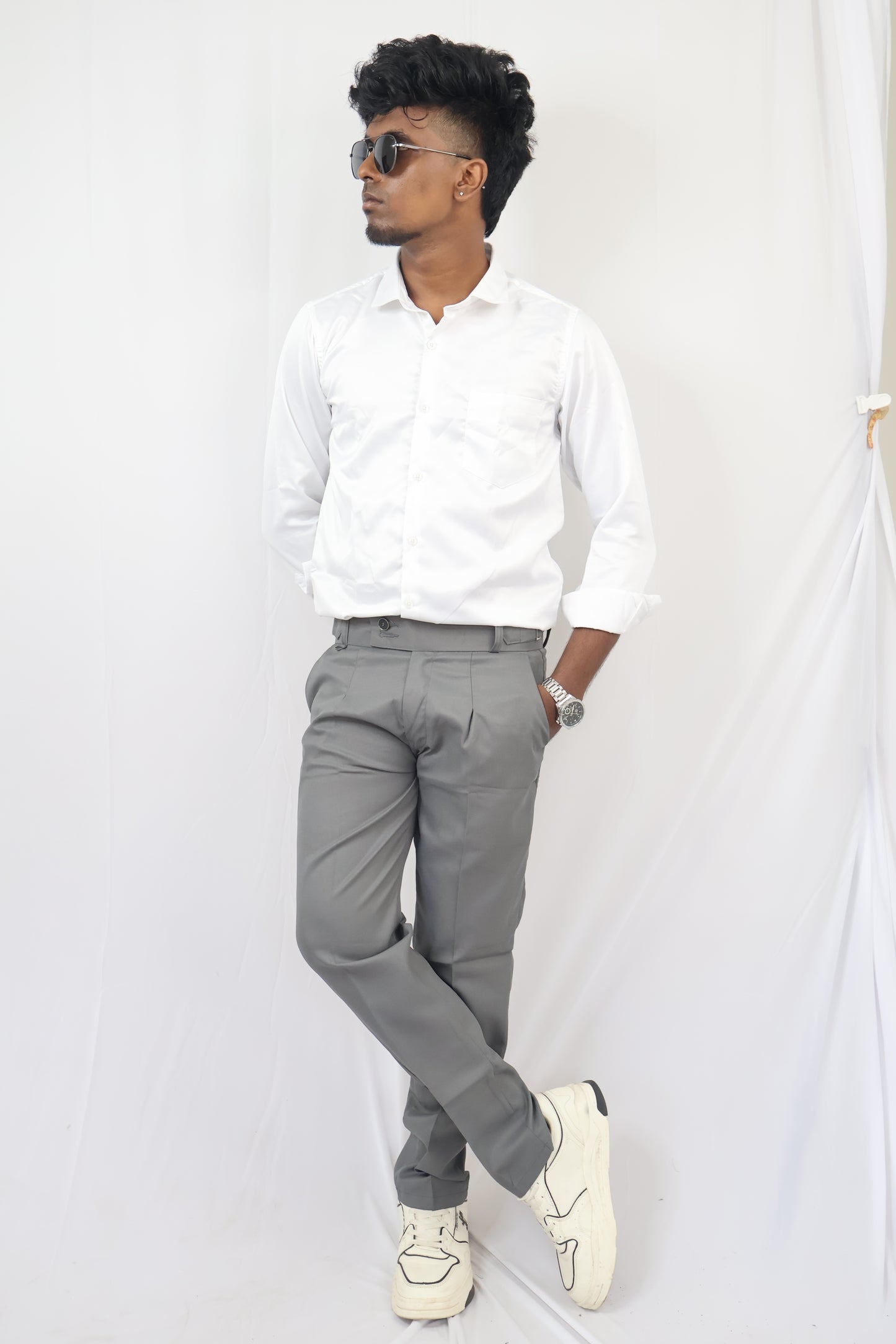 Grey Gurkha- Pant