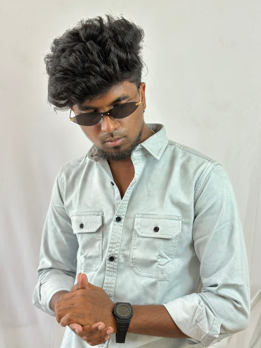 Pure-Denim Shirt
