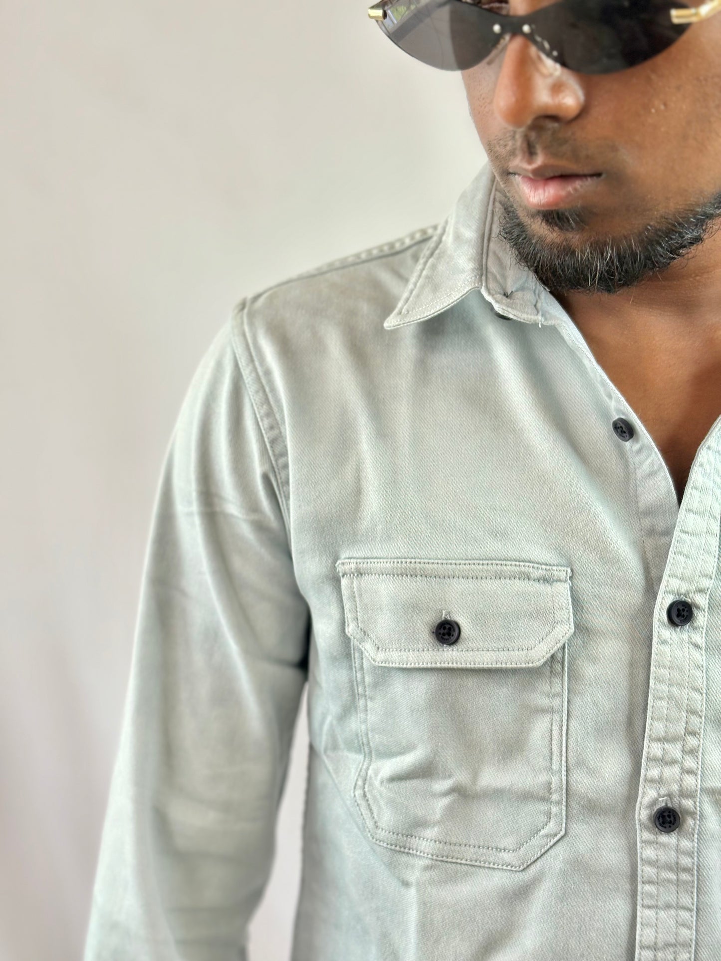Pure-Denim Shirt